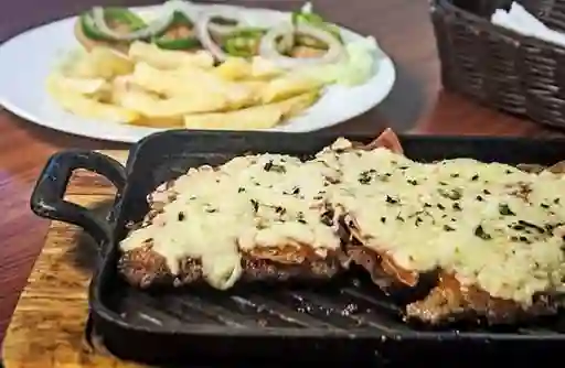 Carne gratinada