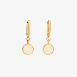 Bangle up Aretes Celest Dorado Blanco