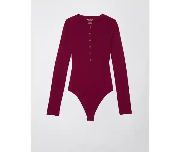 Body Mujer Vinotinto Talla Medium American Eagle