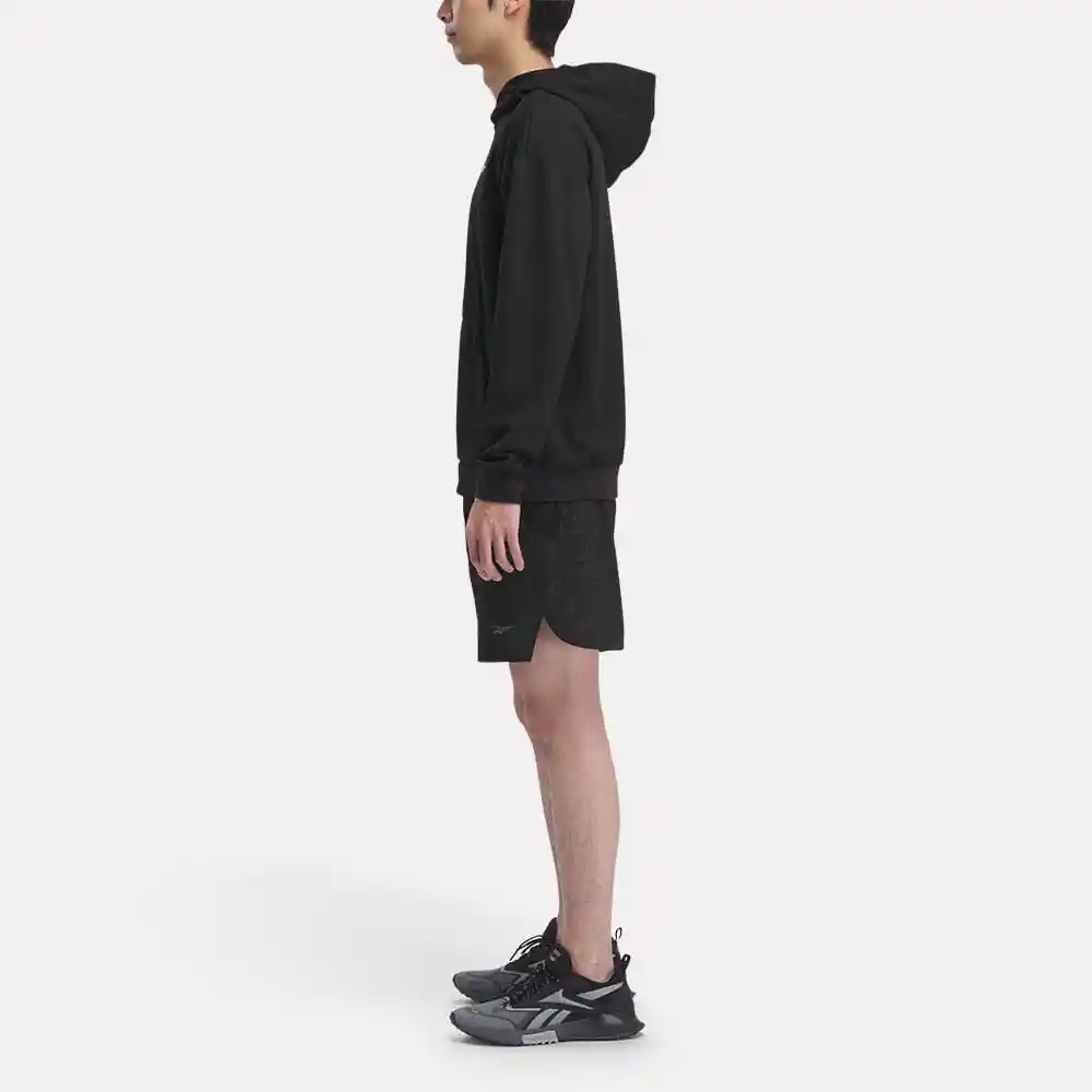 Reebok Buzo Hoodie Strength Hombre Negro L