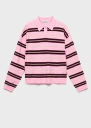 Jersey Riripol Rosa Talla M Mujer Mango