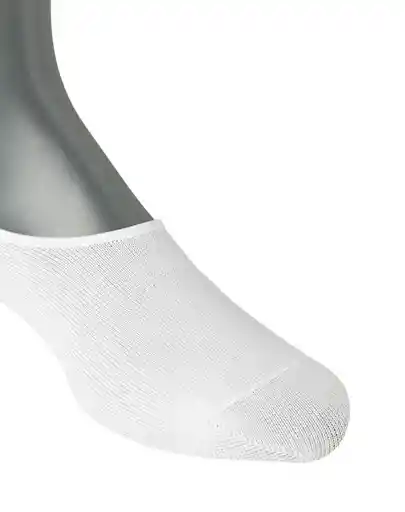 Punto Blanco Media Tobillera Blanco