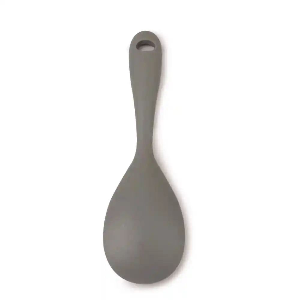 Ambiente Gourmet Cuchara en Silicona Gris Marca Exclusiva