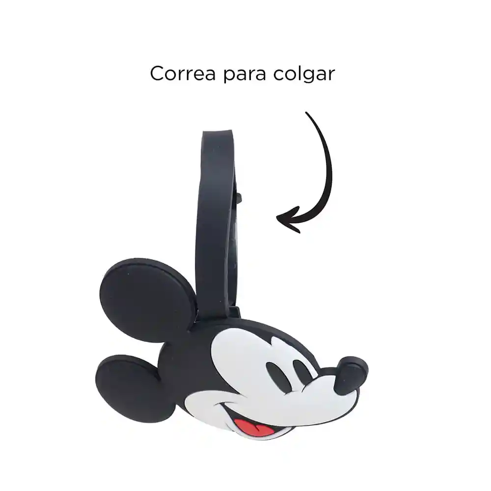 Miniso Etiqueta Para Equipaje Cabeza Mickey Mouse Pequeña