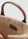 Bolso P Nido Cuero Talla 99 Mujer Mango