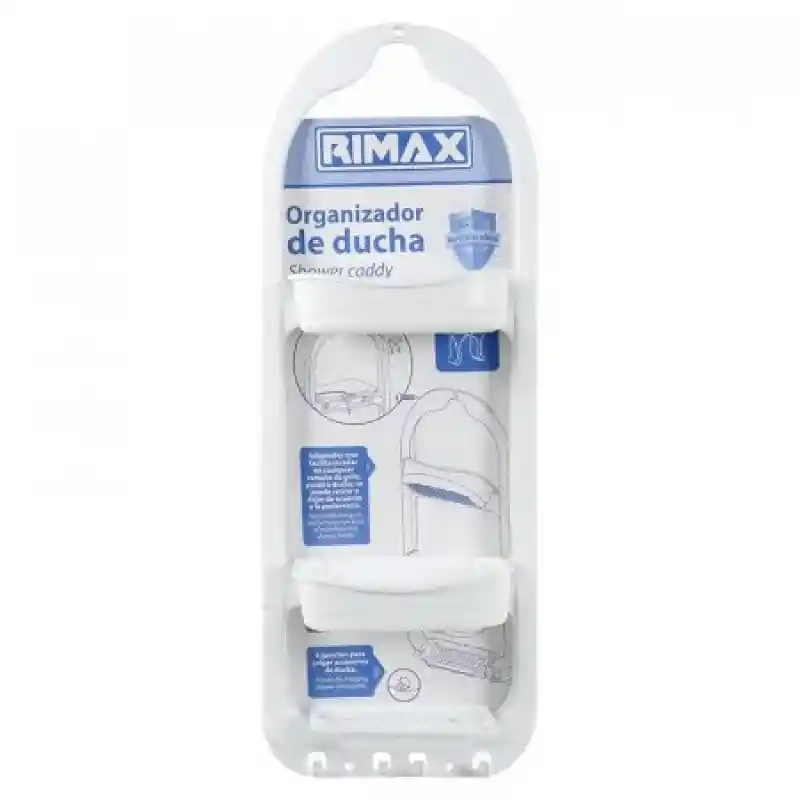 Rimax Organizador Para Baño Caddy Plástico OR3970