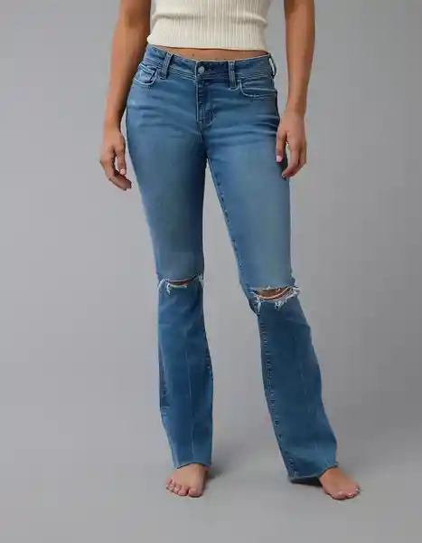 Jean Mujer Azul Talla 2 REGULAR 5538826 American Eagle