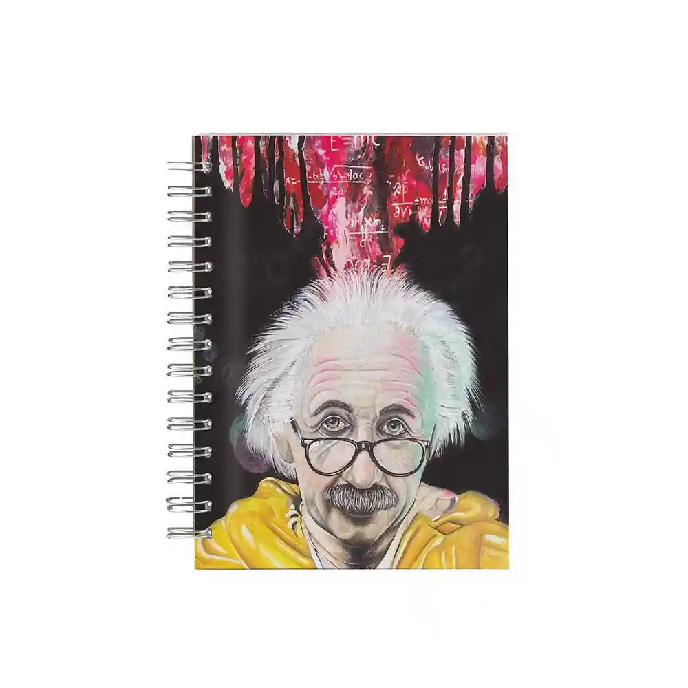 Sosarte Cuaderno Einstein Cuadriculado Argollado 180 Hojas