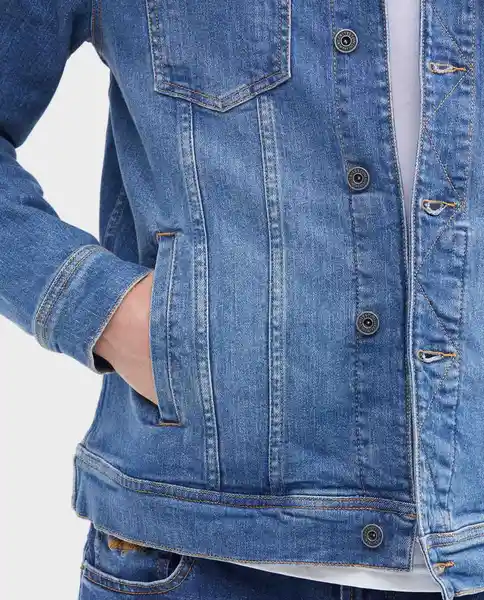 Chaquera Linea Masculino Azul Frances Medio Talla M Chevignon