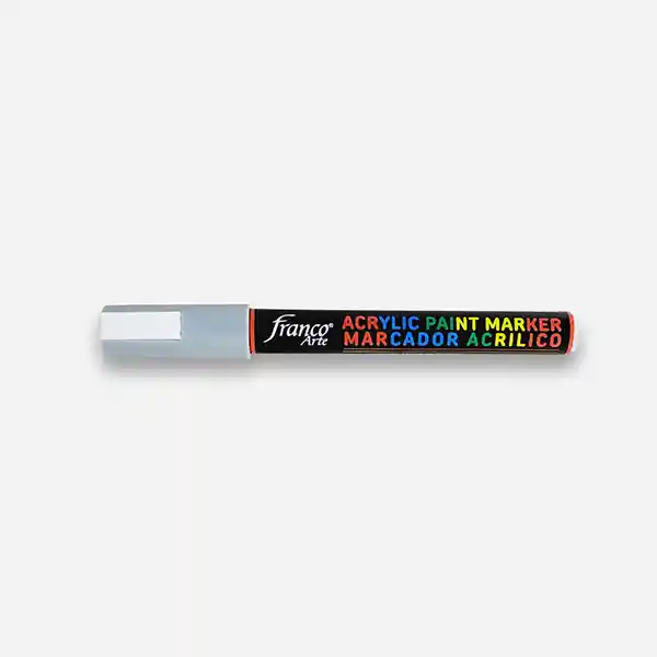 Acrylic Paint Marker Marcador Acrílico Gris Grey (Cg05)