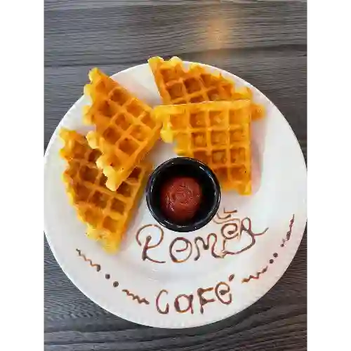Mini Waffles de Pandebono