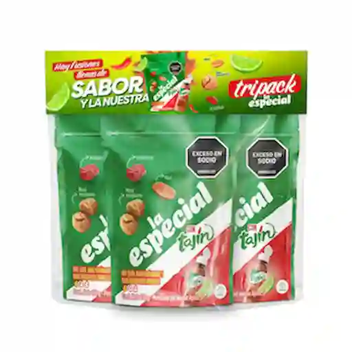 La Especial Pack Maní Con Tajín