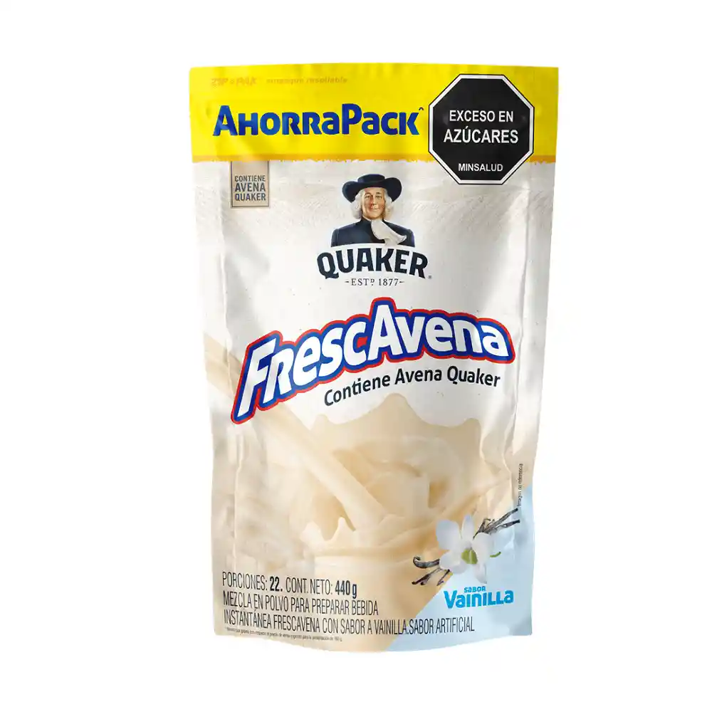 Frescavena Quaker Vainilla 440g