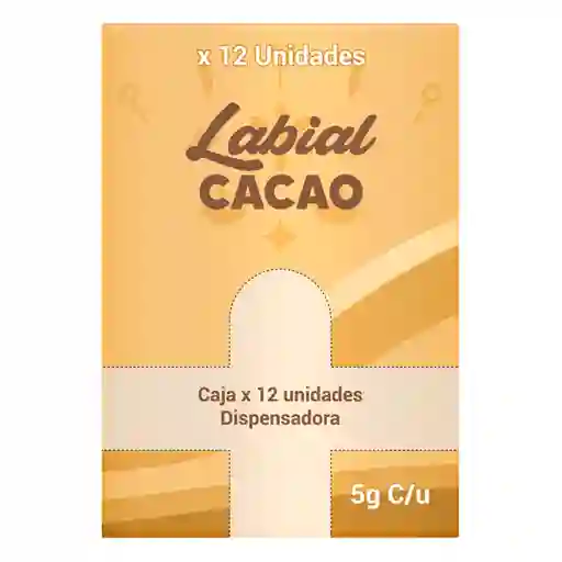 Cacao Labial Lubricante y Humectante