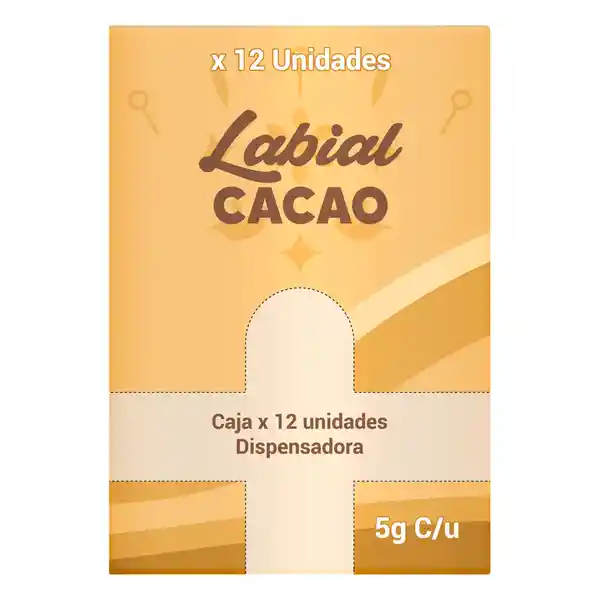 Cacao Labial Lubricante y Humectante