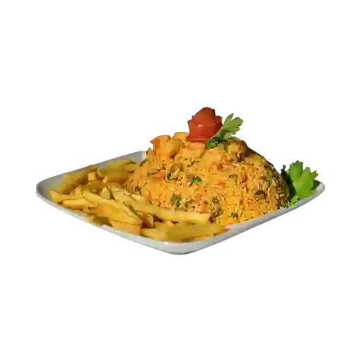 1 Caja de Arroz con Camarones