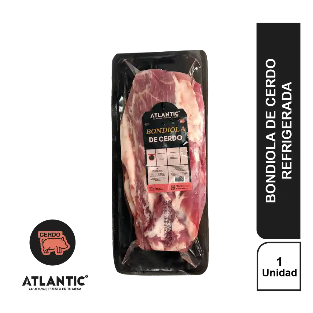 Bondiola De Cerdo Atlantic X 400G