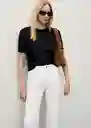 Jean Matilda Blanco Talla 38 Mujer Mango