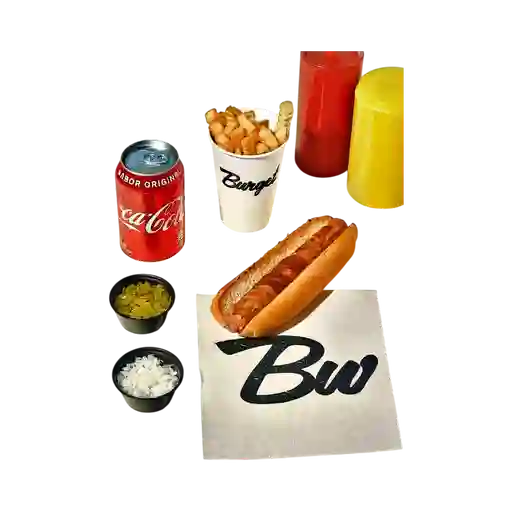 Combo hot dog especial