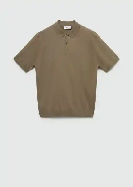 Polo Ares Topo Talla M Hombre Mango