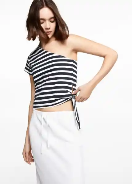 Camiseta Marina Navy Talla 20 Niña Mango