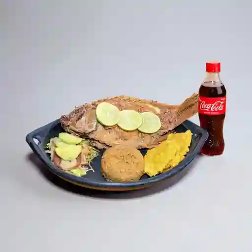 Combo Mojarra + Coca Cola Original 400 ml