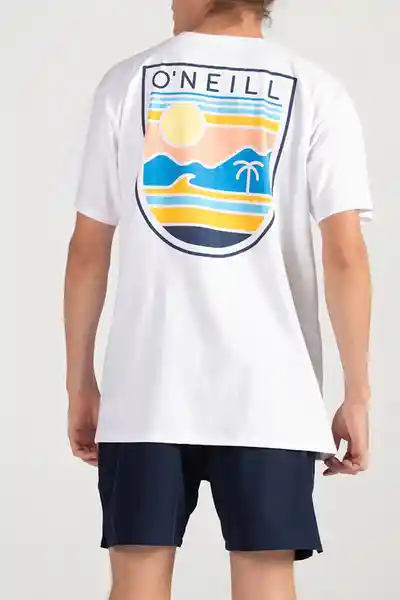 ONeill Camiseta Classic Heater Masculino Blanco M