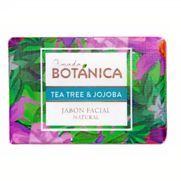 Amada Botánica Jabón Facial en Barra de Tea Tree y Jojoba