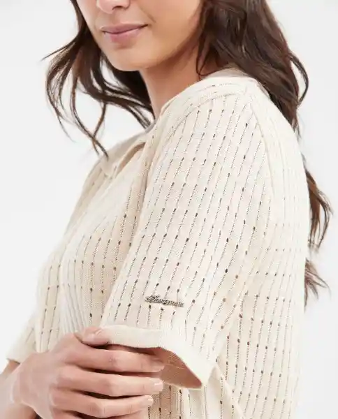 Camiseta Polo Comfy Caqui Fango Medio Talla S Chevignon