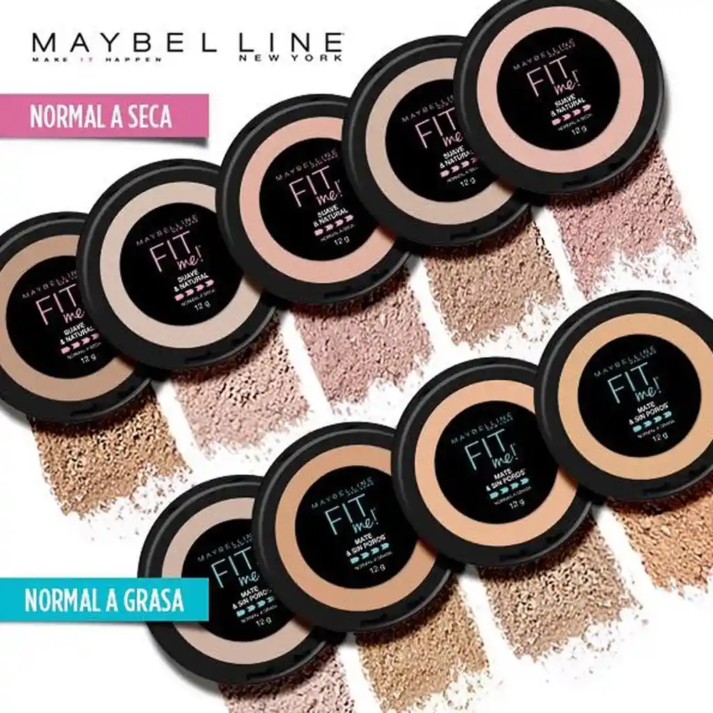 Maybelline Polvo Fit Me