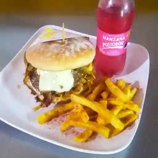 Combo Hamburguesa Sencilla