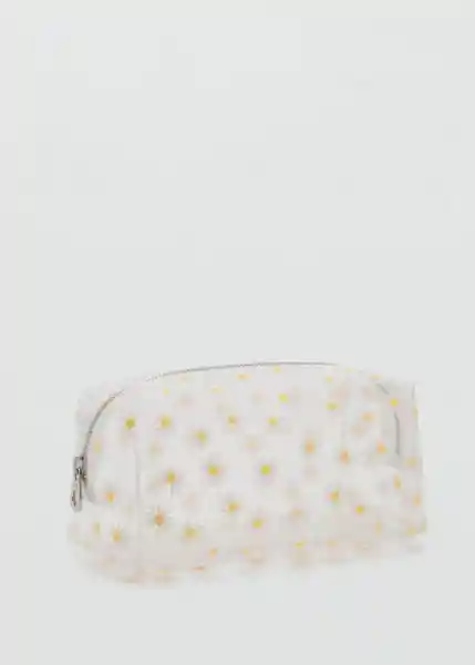 Neceser G Marga Blanco Talla 99 Mujer Mango