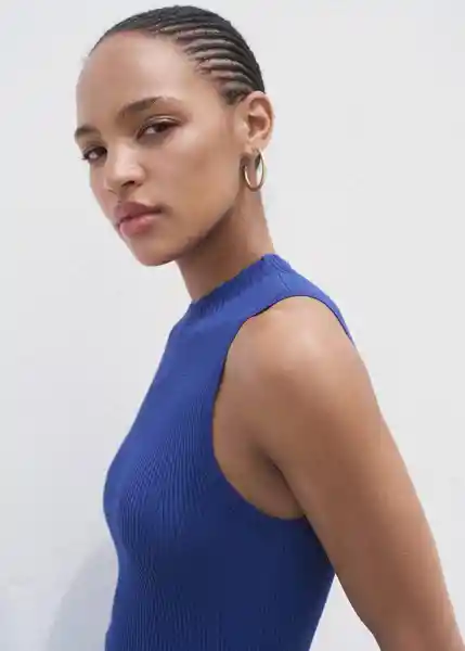Vestido Albert Electrico Talla M Mujer Mango