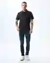 Camisa Hombre Negro Talla M 811G005_NEG190303 Americanino