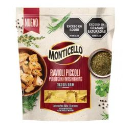 Monticello Ravioli Pollo Finas Hierbas