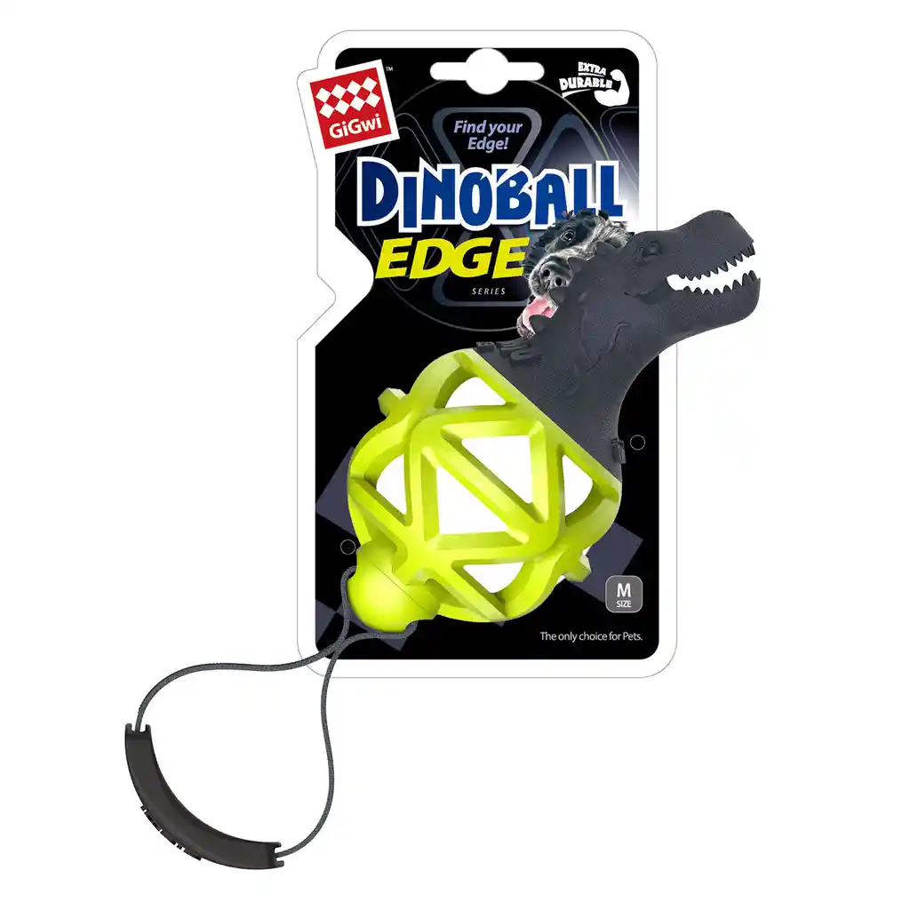 Juguete Perro Dinoball T-rex Edge