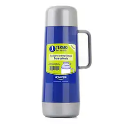 Termo Universal 1 Lt Conserva Frio Y Calor Cuerpo Y Tapa De Plástico