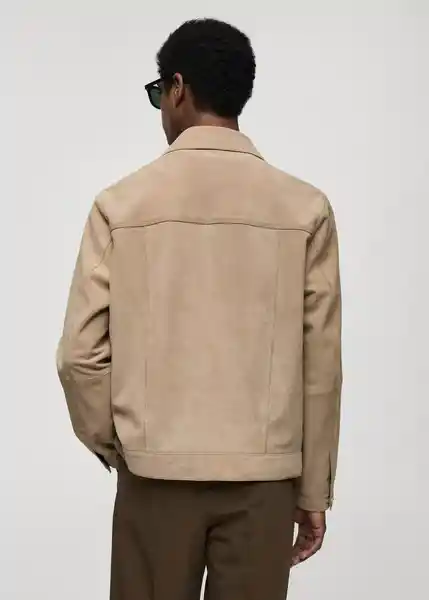 Chaqueta Cazadora Erik Piedra Talla L Hombre Mango