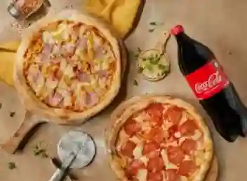 Pizza 40 Cm Más Coca Cola 1.5 Sabor a Elegir