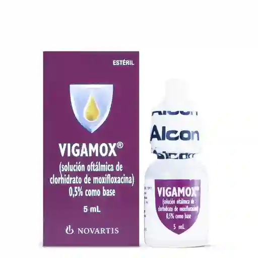 Vigamox Solución Oftálmica (0.5 %)