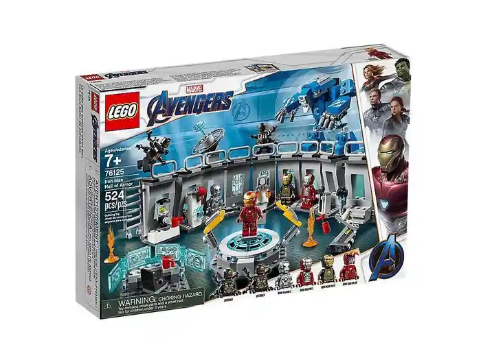 Lego Super Heroes Avengers Locación De Ironman 7+ 524 U