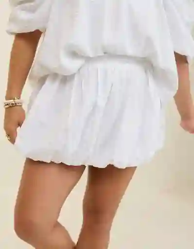 Vestido Aerie Blanco Talla Small 2119100 American Eagle