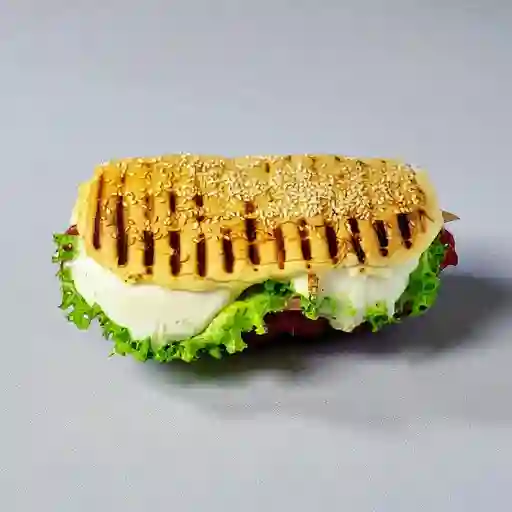 Sandwich de cerdo ahumado
