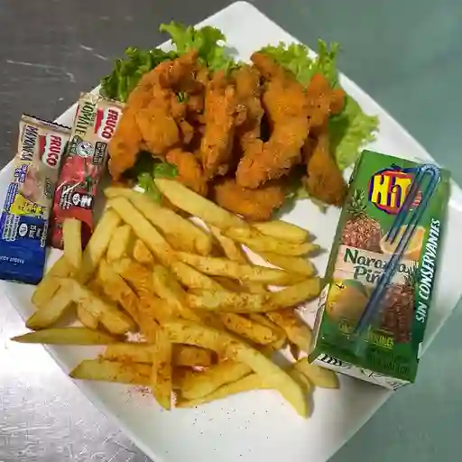 Nuggets pollo o pescado + hit