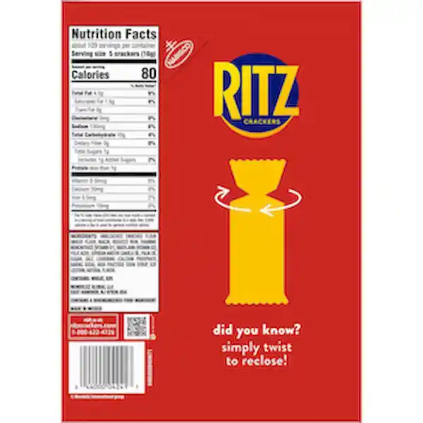 Ritz Galleta Originales