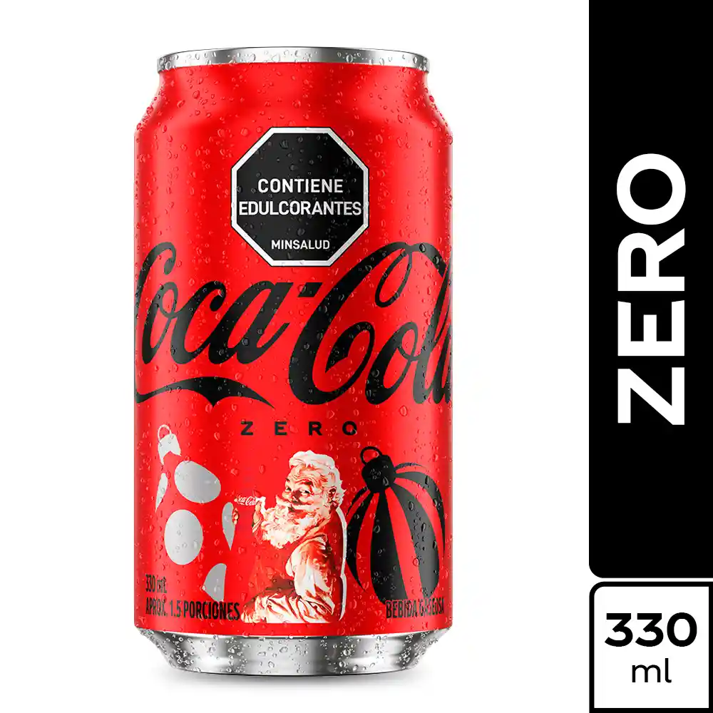 Gaseosa Coca-Cola ZERO 330 ml 