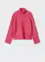 Jersey Rosetta Fucsia Talla S Mujer Mango