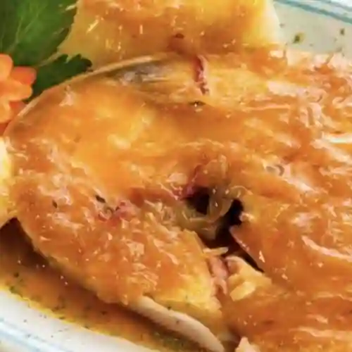 Bagre en Salsa Criolla