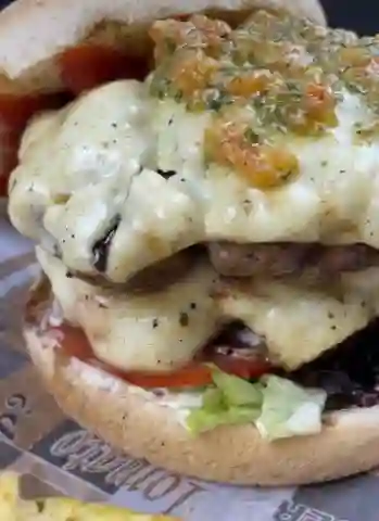 Hamburguesa Bebida Papas