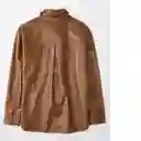 Camiseta Mujer Café Talla: SMALL American Eagle